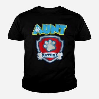 Funny Aunt Patrol - Dog Mom, Dad For Men Women Youth T-shirt | Crazezy CA