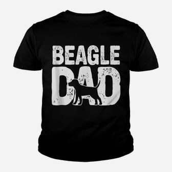 Funny Beagle Dad Dog Lover Beagle Father Dog Owner Youth T-shirt | Crazezy AU