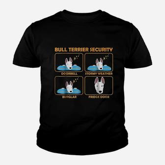 Funny Bull Terrier Youth T-shirt | Crazezy