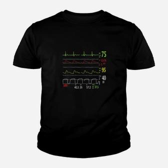 Funny Cardiologist Blood Pressure Monitor Youth T-shirt - Monsterry DE