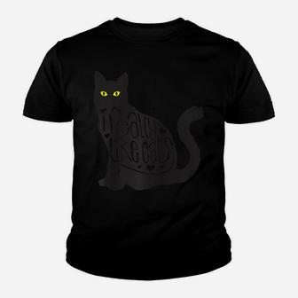 Funny Cat, I Really Like Cats Design, Cat And Kitten Lovers Raglan Baseball Tee Youth T-shirt | Crazezy AU