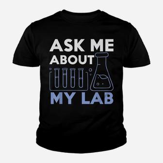 Funny Chemistry Teacher Laboratory - Science Student Chemist Youth T-shirt | Crazezy