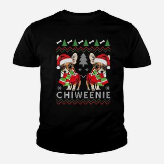 Funny Chihuahua Dog Xmas Gift Tee Chiweenie Ugly Youth T-shirt - Monsterry DE
