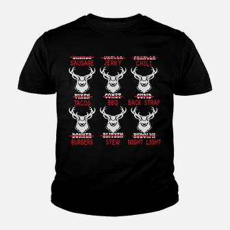 Funny Christmas Deer Bow Hunting Santa Men Women Hunter Gift Youth T-shirt | Crazezy CA