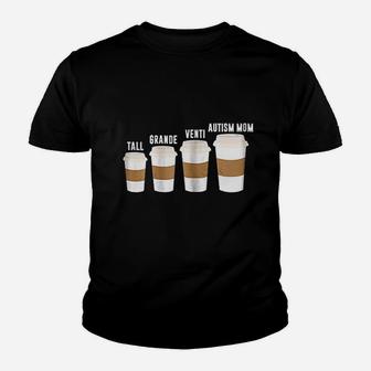 Funny Coffee Mom For Awareness Youth T-shirt | Crazezy DE