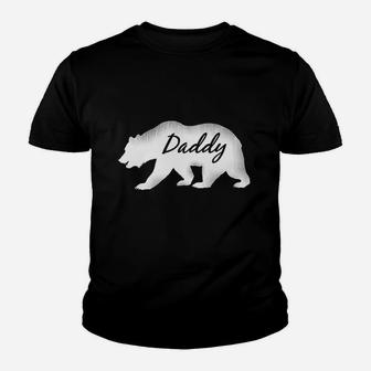 Funny Daddy Bear Graphic Great Gift Youth T-shirt | Crazezy CA