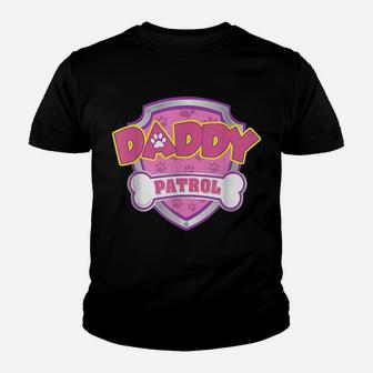 Funny Daddy Patrol - Dog Mom, Dad For Men Women Youth T-shirt | Crazezy AU