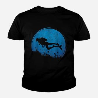 Funny Diving Graphic Design For Divers Youth T-shirt - Thegiftio UK
