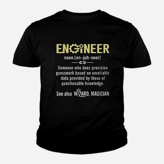 Funny Engineer Meaning Funny Definition Youth T-shirt - Thegiftio UK