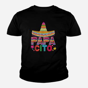 Funny Fathers Day Gift For Men Papacito Dad Youth T-shirt | Crazezy DE