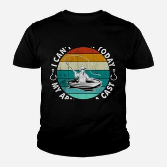 Funny Fishing Can't Work My Arm Is In Cast Men Women Boat Youth T-shirt | Crazezy DE
