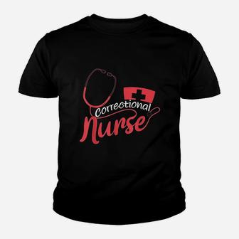 Funny Forensic Nursing Department Medical Correctional Nurse Youth T-shirt | Crazezy