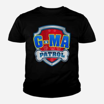 Funny G-Ma Patrol - Dog Mom, Dad For Men Women Youth T-shirt | Crazezy