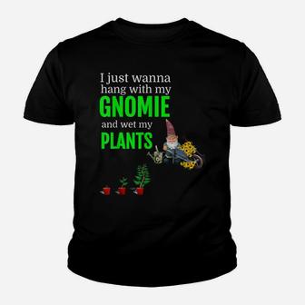 Funny Gnome Gardening Graphic Picture Novelty T-Shirt Gift Youth T-shirt | Crazezy AU