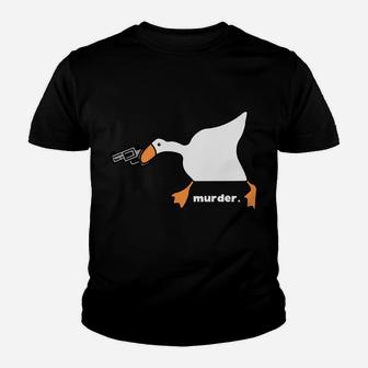 Funny Goose Murder Sweatshirt Youth T-shirt | Crazezy CA