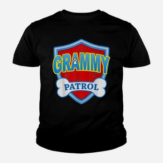 Funny Grammy Patrol - Dog Mom, Dad For Men Women Gift Youth T-shirt | Crazezy DE