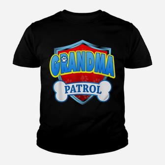 Funny Grandma Patrol - Dog Mom, Dad For Men Women Youth T-shirt | Crazezy AU