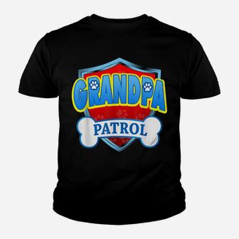 Funny Grandpa Patrol - Dog Mom, Dad For Men Women Youth T-shirt | Crazezy