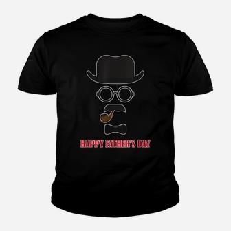 Funny Happy Parents Father's Day Father Men Dad Daddy Gift Youth T-shirt | Crazezy