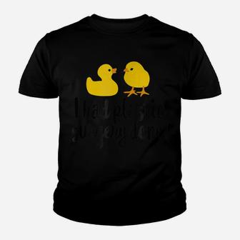Funny I Had Plastic Surgery Done Rubber Duck Face Job Tshirt Youth T-shirt | Crazezy