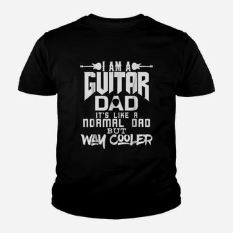 Funny Im A Guitar Dad Fathers Day Birthday Gift Youth T-shirt | Crazezy AU