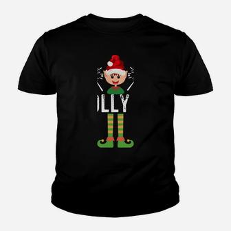Funny Jolly Af Cute Christmas Elf Santa Hat For Men & Women Sweatshirt Youth T-shirt | Crazezy DE