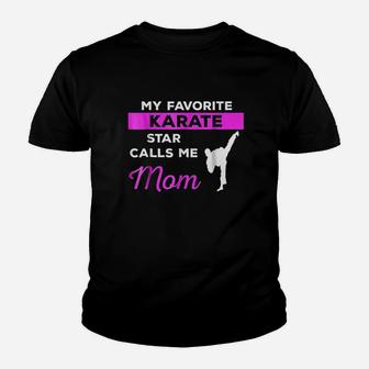 Funny Karate Mom Martial Arts Fighting Gift Youth T-shirt | Crazezy CA