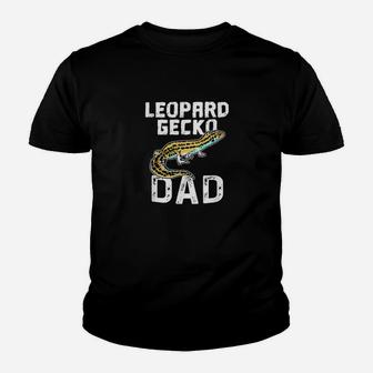 Funny Leopard Gecko Graphic Lizard Lover Reptile Dad Gift Youth T-shirt | Crazezy CA