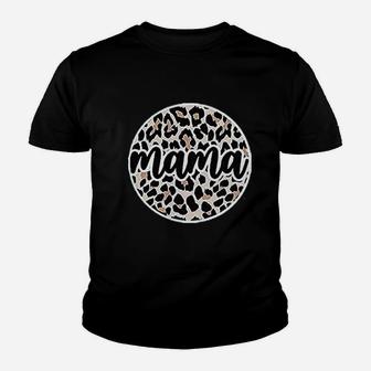 Funny Leopard Mama Letter Printed S Youth T-shirt | Crazezy