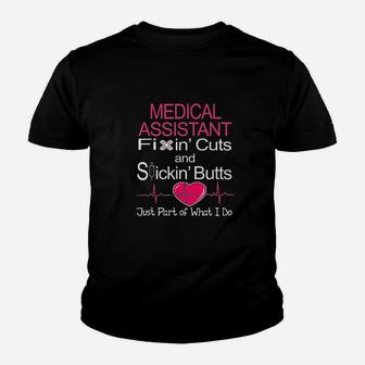 Funny Medical Assistant For Certified Assistants Youth T-shirt | Crazezy CA