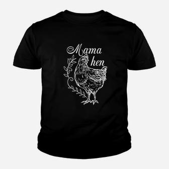 Funny Mothers Day Mama Hen Chicken Gifts Mom Farm Animals Youth T-shirt | Crazezy CA