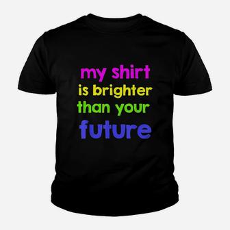 Funny Neon Insult Offensive Youth T-shirt | Crazezy