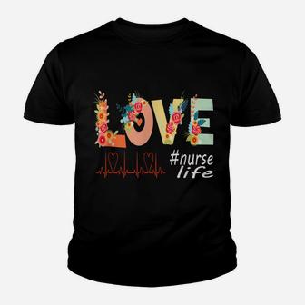 Funny Nurse Life Rn Lpn Nurselife Nursing Clinicals Youth T-shirt | Crazezy