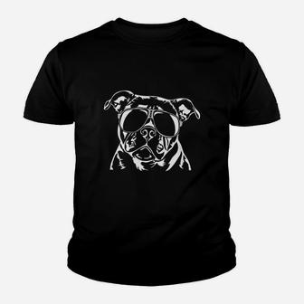 Funny Olde English Bulldog Cool Dog Youth T-shirt | Crazezy