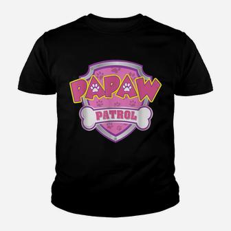 Funny Papaw Patrol - Dog Mom, Dad For Men Women Youth T-shirt | Crazezy