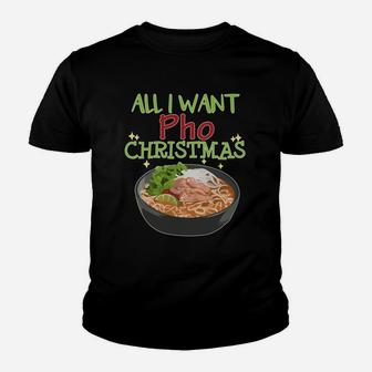 Funny Pho Christmas Sweatshirt For Men Women, All I Want Youth T-shirt | Crazezy