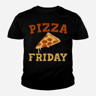 Funny Pizza Gift For Men Women Cool Pizza Friday Food Pun Youth T-shirt | Crazezy AU