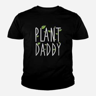 Funny Plant Daddy Leaf Gardening Youth T-shirt | Crazezy AU