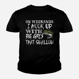 Funny Quote Fishing Youth T-shirt | Crazezy UK