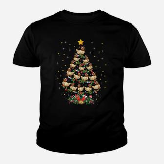 Funny Santa Chicken Xmas Gift Chicken Christmas Tree Sweatshirt Youth T-shirt | Crazezy UK