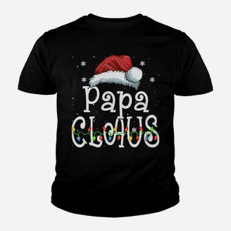 Funny Santa Papa Claus Christmas Family Gifts Sweatshirt Youth T-shirt | Crazezy AU