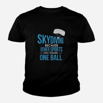 Funny Skydive & Extreme Athlete Design For A Skydiver Youth T-shirt | Crazezy CA