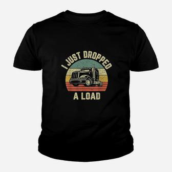 Funny Trucker Big Rig Semi Trailer Truck Driver Gift Youth T-shirt | Crazezy UK