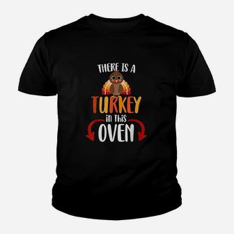 Funny Turkey Mom Thanksgiving Announcement Youth T-shirt | Crazezy