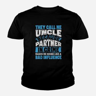 Funny Uncle Gifts From Niece And Nephew Youth T-shirt | Crazezy