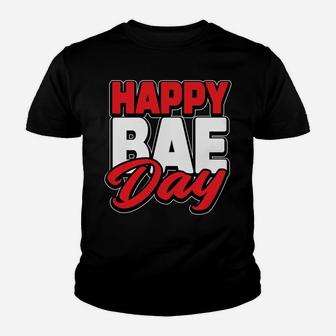 Funny Valentines Day Happy Bae Day Bae Youth T-shirt - Thegiftio UK