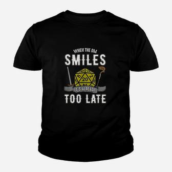 Funny When The Dm Smiles Its Already Too Late Youth T-shirt | Crazezy AU