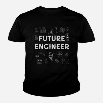Future Engineer Funny Men Women Engineering Student Gifts Youth T-shirt | Crazezy