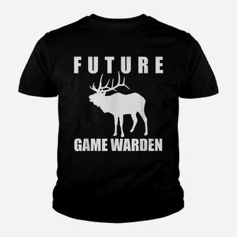 Future Game Warden - Wildlife Control Agend Youth T-shirt | Crazezy