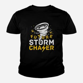 Future Storm Chaser Weather Youth T-shirt - Thegiftio UK